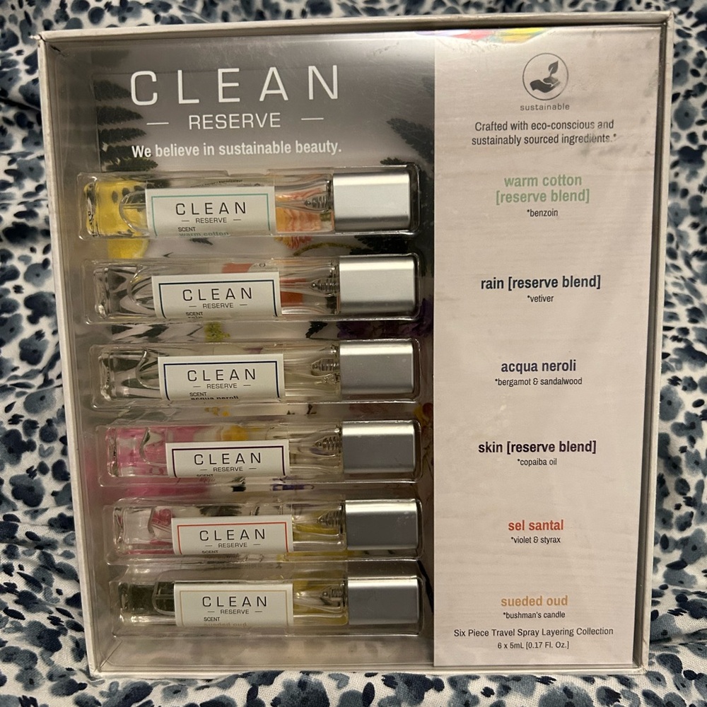 Clean Reserve Travel Spray Layering Collection